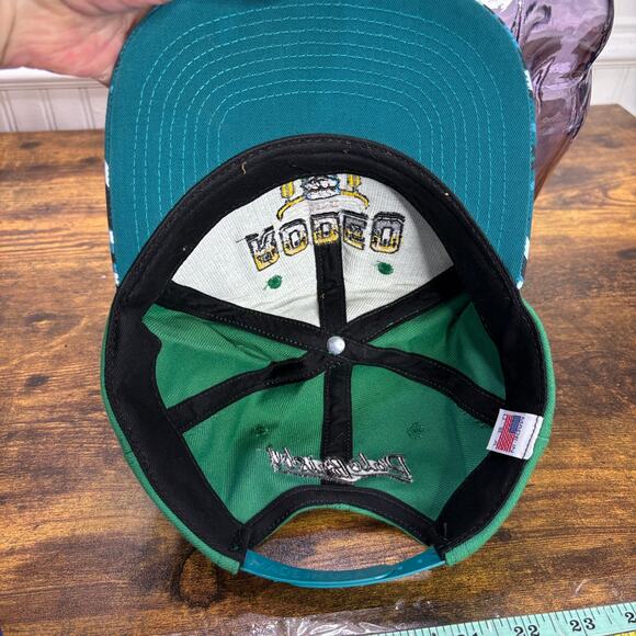 Dale Brisby Rodeo Time Trucker Hat Cap Snapback Embroidered Western Cowboy USA - Picture 5 of 9